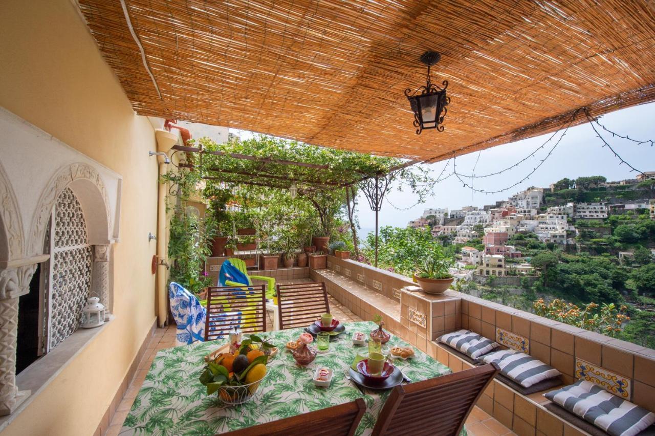 Casa La Bifora Positano Villa Bagian luar foto