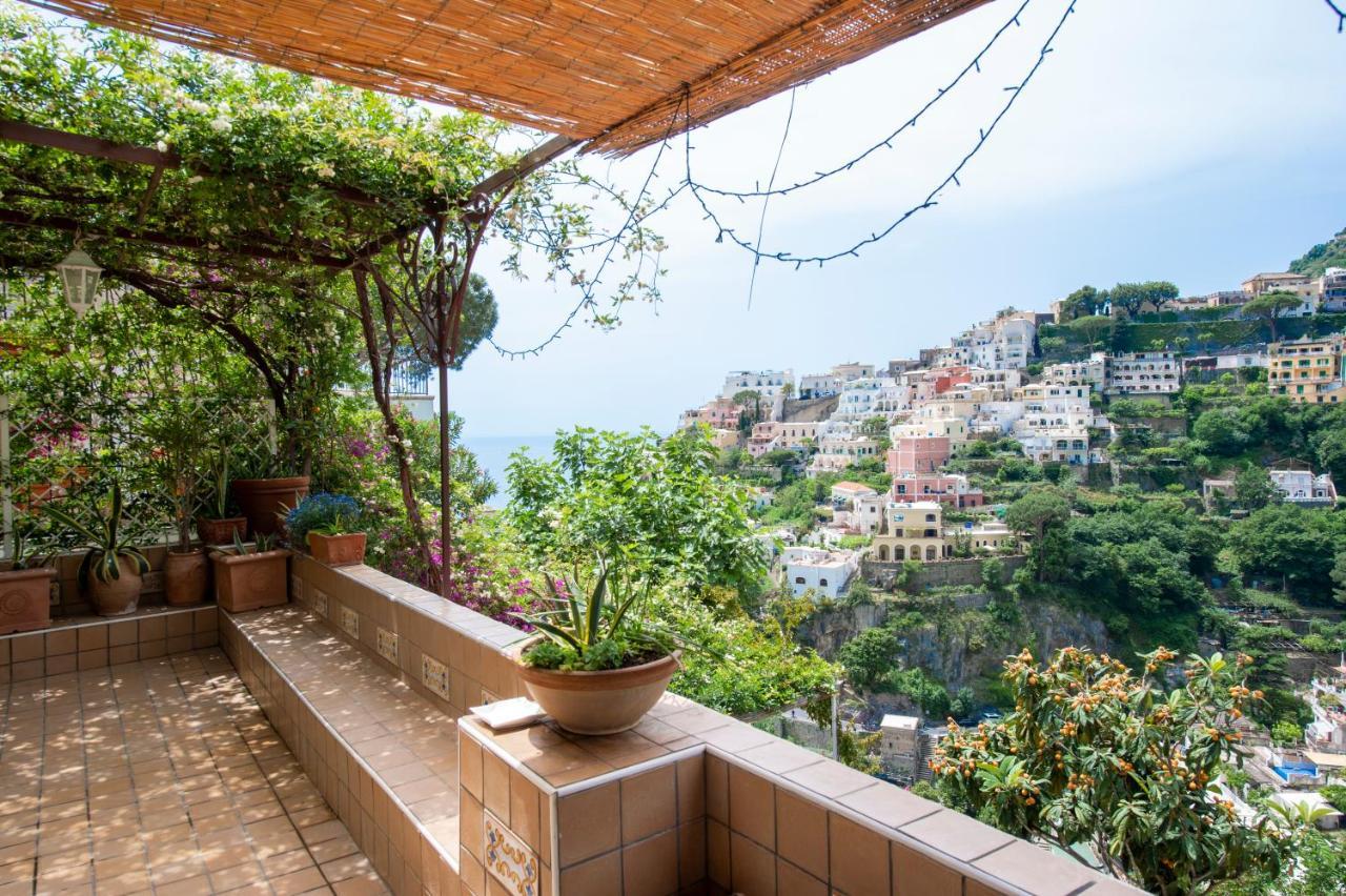 Casa La Bifora Positano Villa Bagian luar foto