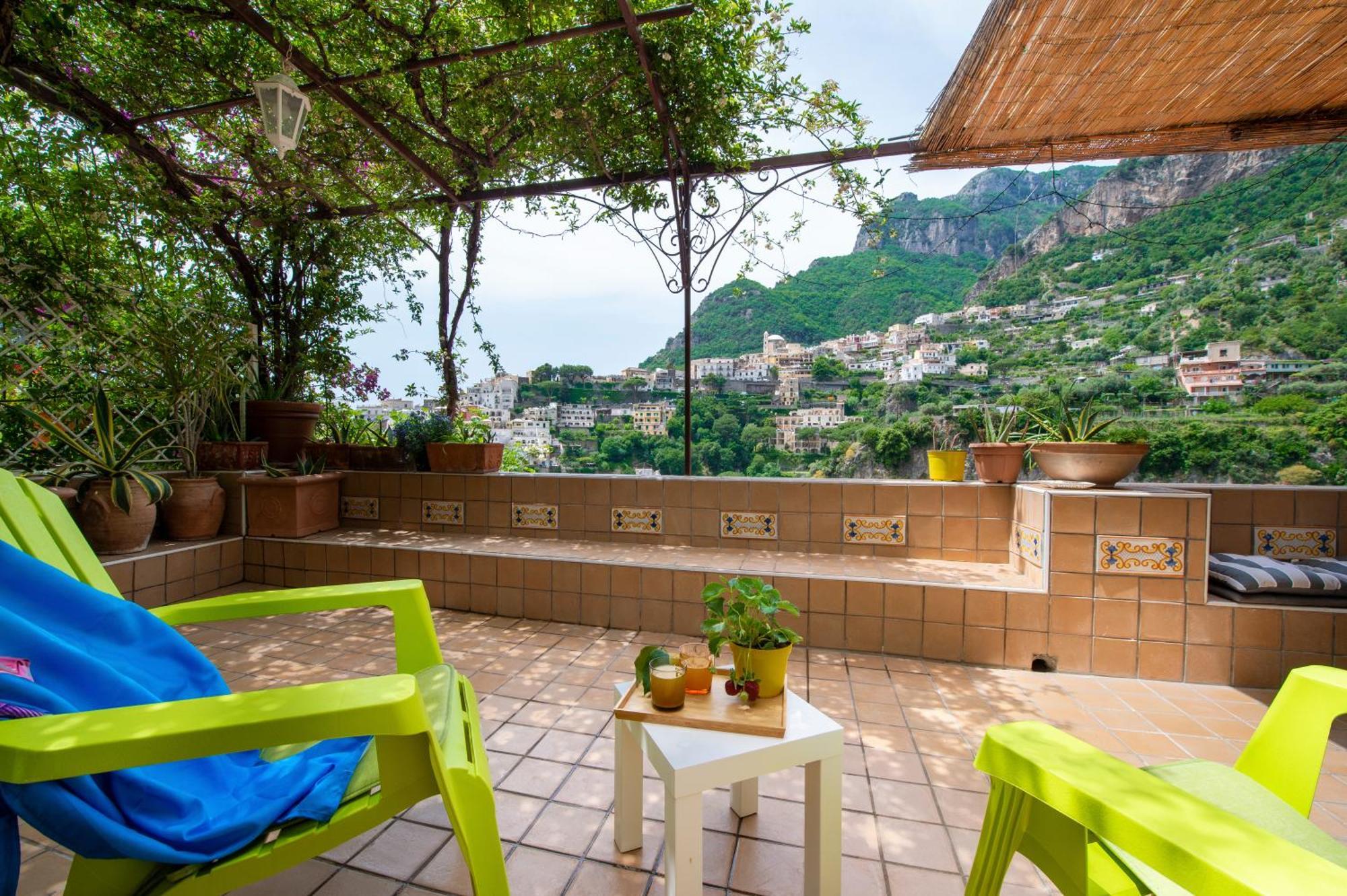 Casa La Bifora Positano Villa Bagian luar foto