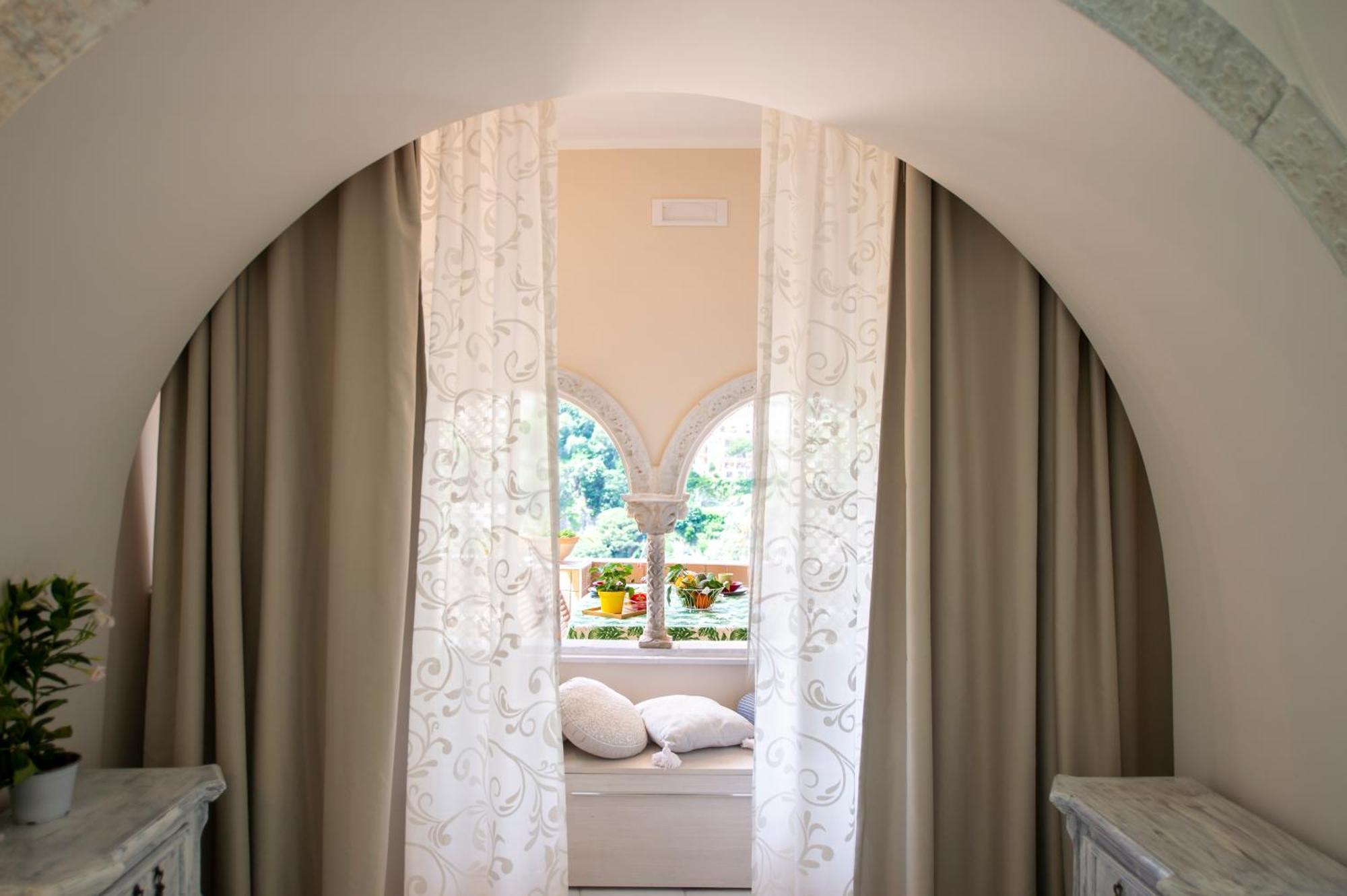 Casa La Bifora Positano Villa Bagian luar foto