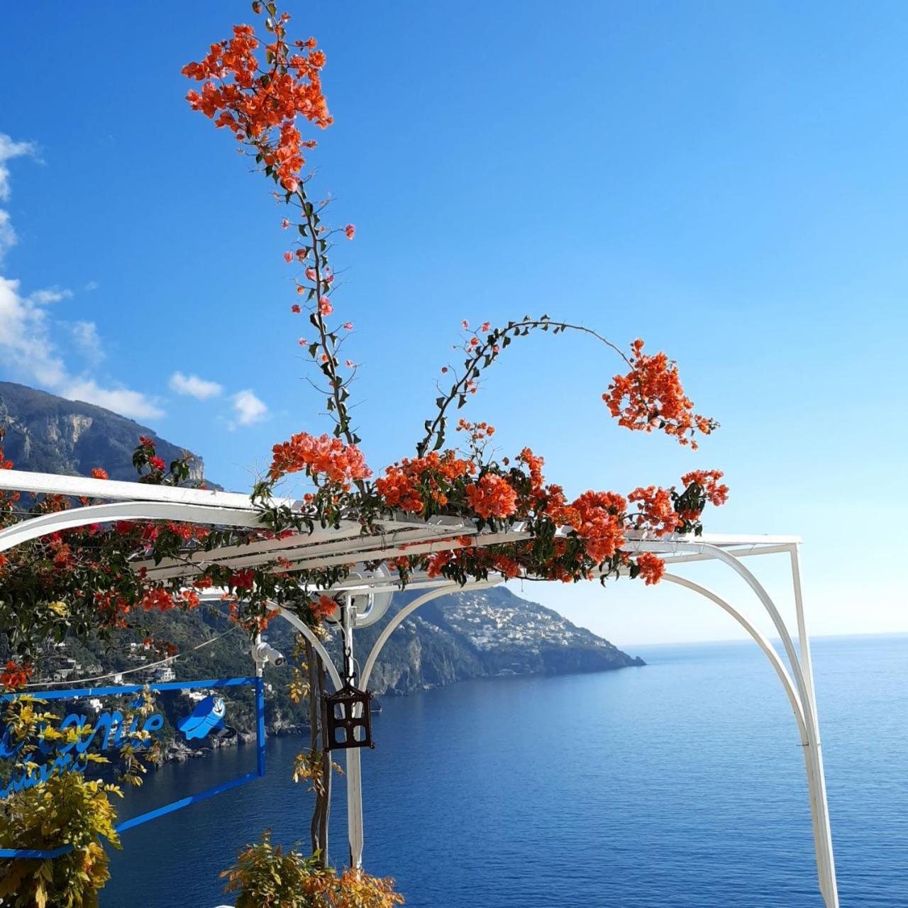 Casa La Bifora Positano Villa Bagian luar foto
