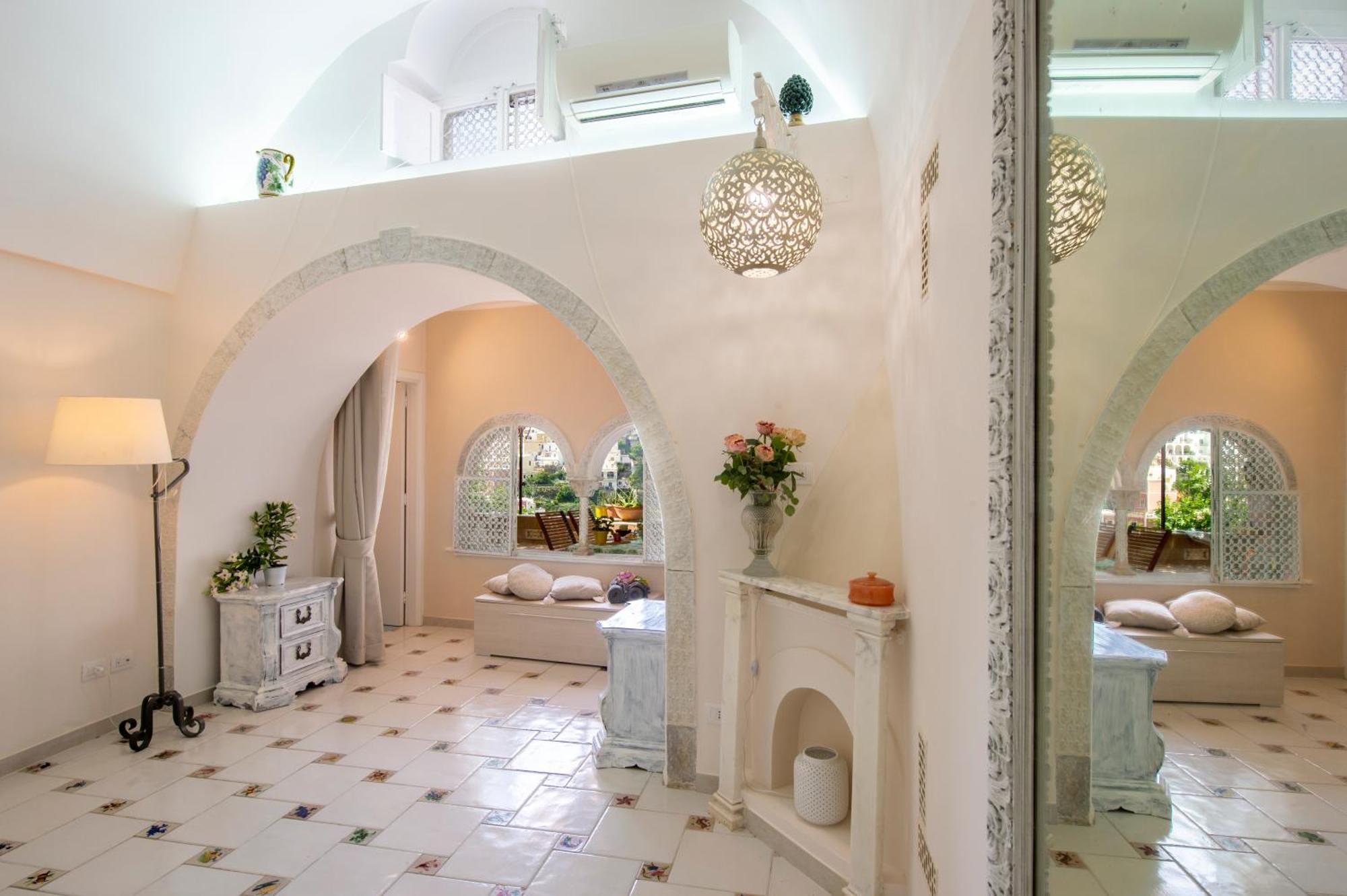 Casa La Bifora Positano Villa Bagian luar foto